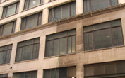 Building Cleaning In Progress